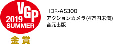VGP2019 SUMMER ���� HDR-AS300 �A�N�V�����J����(4���~����)�����o��