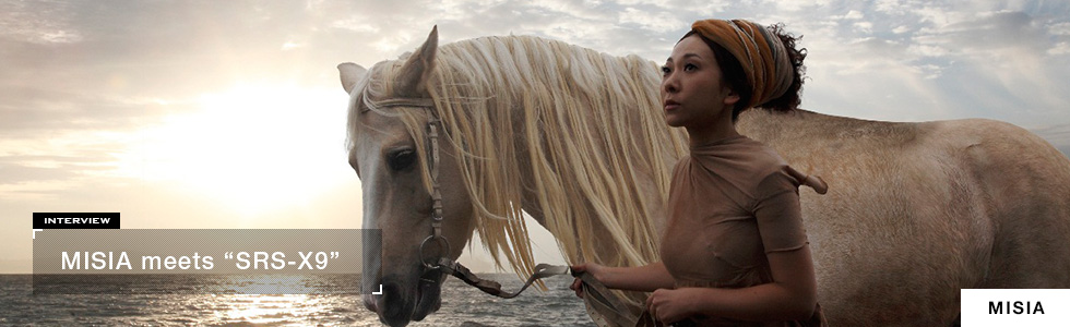 MISIA meets SRS-X9