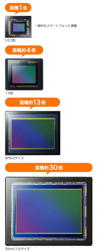 �C���[�W�Z���T�[�̎�v�T�C�Y�Ƃ�
