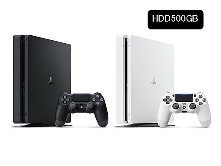 PlayStation&reg;4 500GB (�W�F�b�g�E�u���b�N/�O���C�V���[�E�z���C�g)