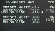 DSR-450WSL�̃z���C�g�o�����X�I�t�Z�b�g���