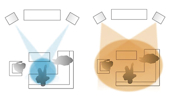 ���F��ʓI�ȃX�s�[�J�[�̃C���[�W<br>�E�F�{�@�iCS�X�s�[�J�[�j�̃C���[�W