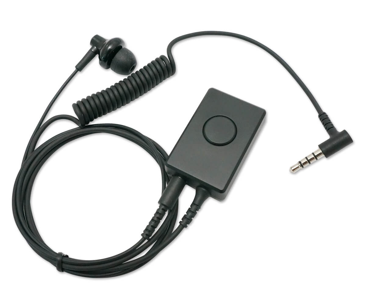 有線PTTイヤホンマイク CSEM-100