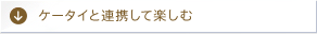 �P�[�^�C�ƘA�g���Ċy����