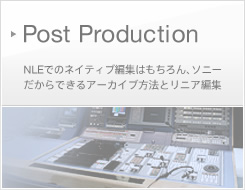 Post Production | NLE�ł̃l�C�e�B�u�ҏW�͂������A�\�j�[������ł���A�[�J�C�u���@�ƃ��j�A�ҏW