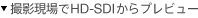�B�e�����HD-SDI����v���r���[