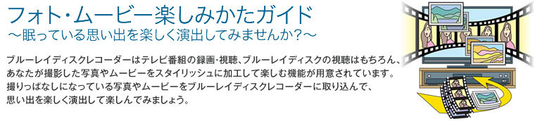 フォト・ムービー楽しみかたガイド