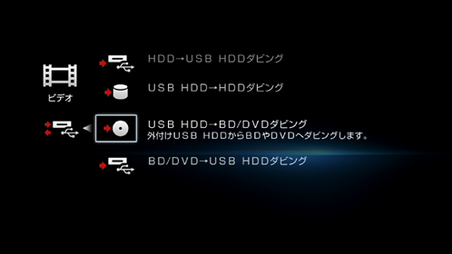 ビデオ画面