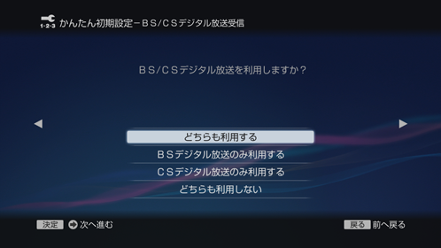 BS/CSデジタル放送受信