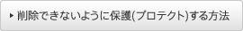 �폜�ł��Ȃ��悤�ɕی�(�v���e�N�g)������@ 