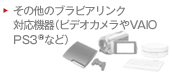 ���̑��̃u���r�A�����N�Ή��@��i�r�f�I�J������VAIO PS3�iR�j�Ȃǁj
