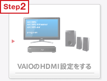 VAIO��HDMI�ݒ������