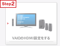 VAIO��HDMI�ݒ������