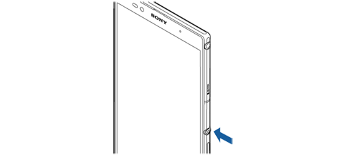�d���{�^����������Xperia Z Ultra���N��