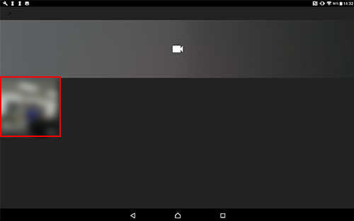 アップロードする動画を選択