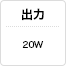 �o�́@20W