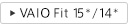 VAIO Fit 15/14