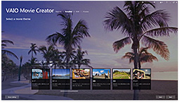 VAIO Movie Creator�i�o�C�I�E���[�r�[�E�N���G�C�^�[�j