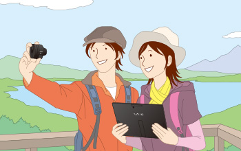 �����Y�X�^�C���J����QX10��VAIO�����C�����X�Őڑ����ăt���[�A���O���B�e