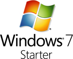 「Windows 7 Starter 正規版」 ロゴ