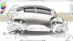 �uAutodesk&reg; SketchBook&reg; Express�v ��ʎʐ^