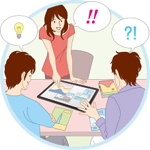 �e�����N���b�v���Ă�����Web��ʂ���������āA�v���[���g�◷�s�v������