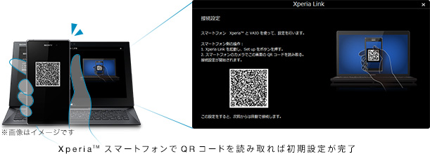 簡単な初期設定ですぐに使える