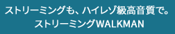 �X�g���[�~���O���A�n�C���]���������ŁB�X�g���[�~���OWALKMAN