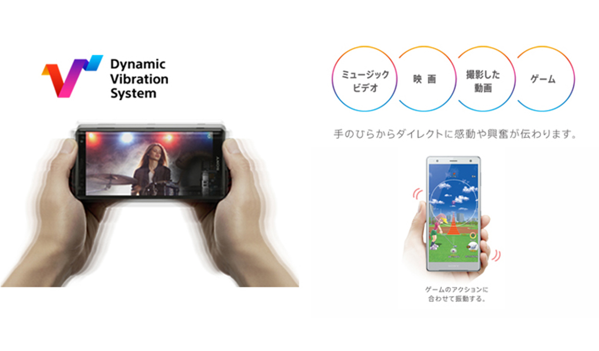 手のひらからダイレクトに感動や興奮が伝わります