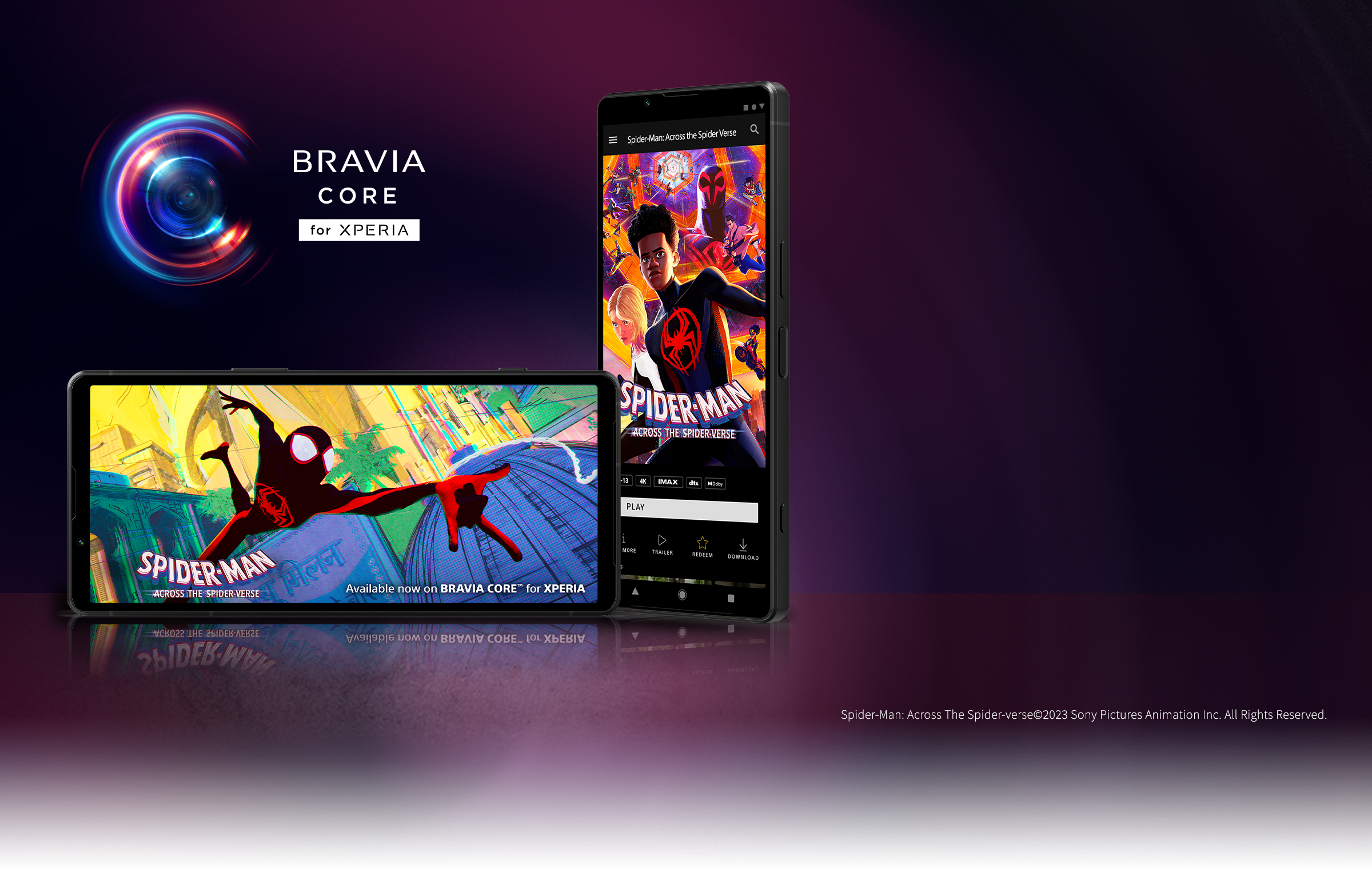 BRAIA CORE for Xperia WHITNEY HOUSTON: I WANNA DANCE WITH SOMEBODY Available now on BRAVIA CORE &trade; for Xperia &copy;2022 CTMG. MARVEL and all related character names: &copy; & &trade; 2022 MARVEL.